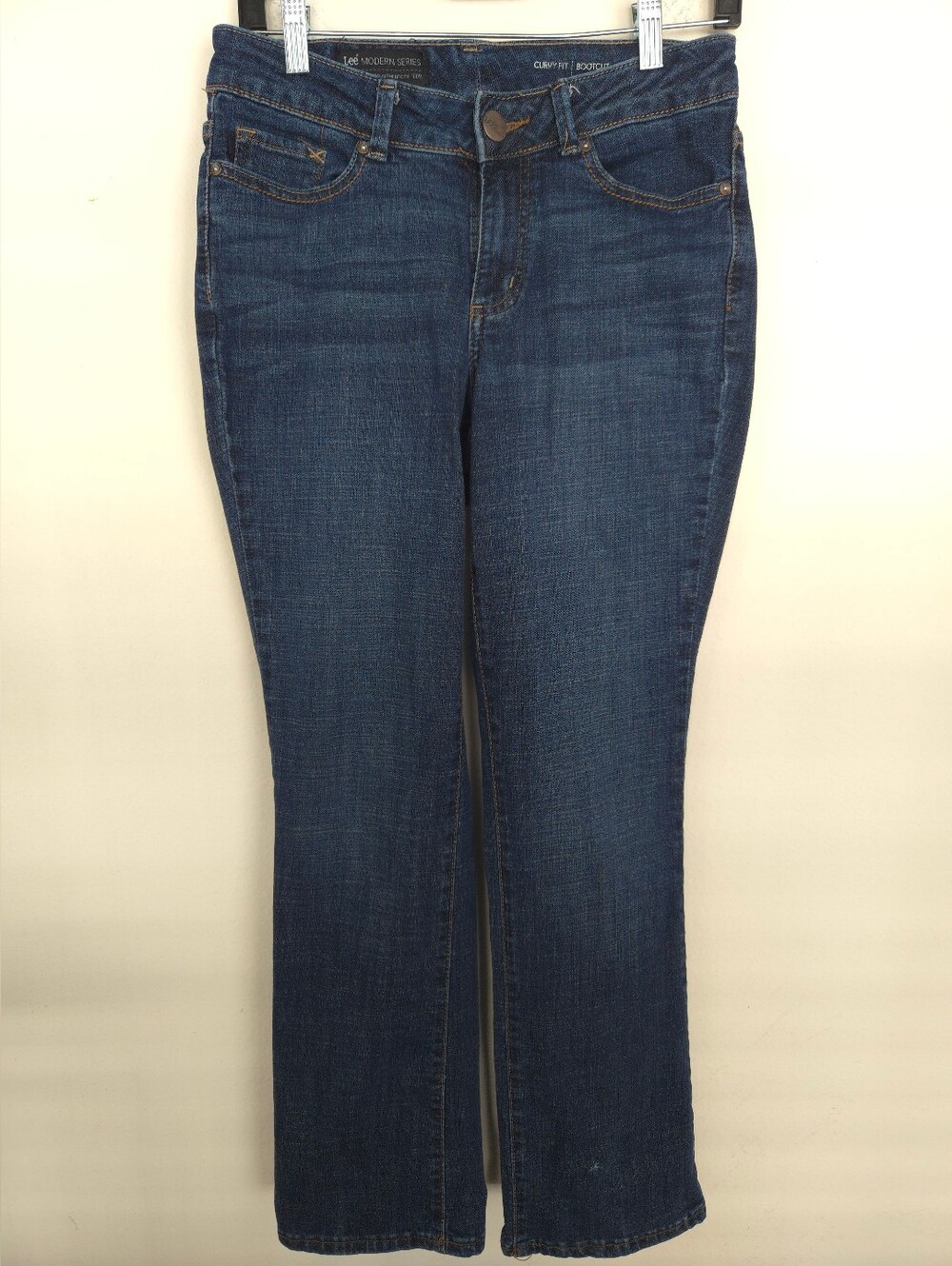 Lee Modern Series Women's Curvy Fit Bootcut Jeans Size 8